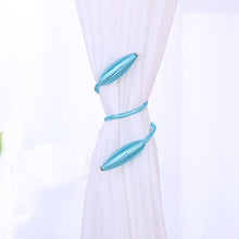 Load image into Gallery viewer, Arbitrary Shape Strong Curtain Tiebacks Alloy Hanging Belts Ropes Curtain Holdback Curtain Rods Accessoires Curtain Ring