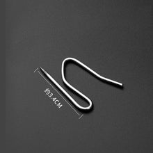 Load image into Gallery viewer, Metal stainless steel Curtain Hanging Hooks Ring Window White Plastic Hooks Home Curtain Accessories High Quality cp056&amp;20