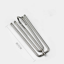 Load image into Gallery viewer, Metal stainless steel Curtain Hanging Hooks Ring Window White Plastic Hooks Home Curtain Accessories High Quality cp056&amp;20