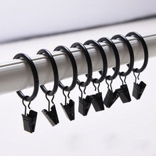 Load image into Gallery viewer, Home Decoration 10 pcs/pack  High Qaulity  Shower  Curtain Rings Clamps Drapery Clips Bath Curtain Rod Clips Window
