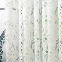 Load image into Gallery viewer, Ready made semi-blackout curtains blind panel fabrics for window purple curtains living room window treatment purple black white