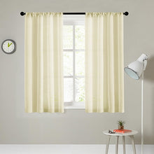 Load image into Gallery viewer, CDIY Short Curtains For Kitchen Voile Curtains For Living Room Modern Bedroom Curtains Window Screening Drapes Decor