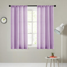 Load image into Gallery viewer, CDIY Short Curtains For Kitchen Voile Curtains For Living Room Modern Bedroom Curtains Window Screening Drapes Decor