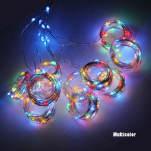 Load image into Gallery viewer, ANBLUB 3M USB LED Curtain String Lights Flash Fairy Garland Remote Control For New Year Christmas Outdoor Wedding Home decor