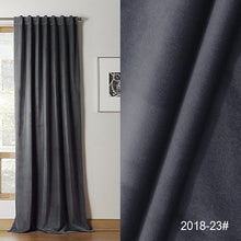 Load image into Gallery viewer, High Shading Velvet Blackout Curtain For Bedroom Living Room Insulating Modern Style Windows Curtain Home Decoration Custom Made