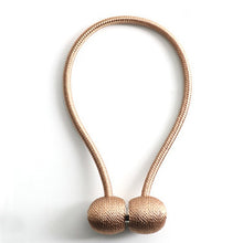 Load image into Gallery viewer, New Pearl Magnetic Ball Curtain Simple Tie Rope Backs Holdbacks Buckle Clips Accessory  Rods Accessoires Hook Holder Home Decor