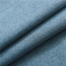 Load image into Gallery viewer, Linen 100% Blackout Curtains For Kitchen Bedroom Window Treatment  Solid Water Proof Curtains for Living Room Custom Made