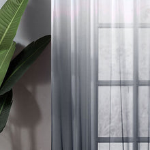 Load image into Gallery viewer, Topfinel Gradient Printed Tulle Transparent Curtains Living Room Bedroom Kitchen Home sheer curtains Decor Tulle at Window