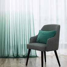 Load image into Gallery viewer, Topfinel Gradient Printed Tulle Transparent Curtains Living Room Bedroom Kitchen Home sheer curtains Decor Tulle at Window