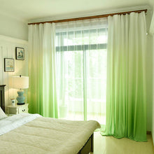 Load image into Gallery viewer, MRTREES Gradient Blackout Window Curtains for Living Room Kitchen Modern Tulle Curtains for Bedroom Window Curtain Fabric Drapes