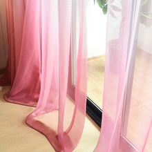 Load image into Gallery viewer, MRTREES Gradient Blackout Window Curtains for Living Room Kitchen Modern Tulle Curtains for Bedroom Window Curtain Fabric Drapes