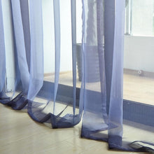 Load image into Gallery viewer, MRTREES Gradient Blackout Window Curtains for Living Room Kitchen Modern Tulle Curtains for Bedroom Window Curtain Fabric Drapes