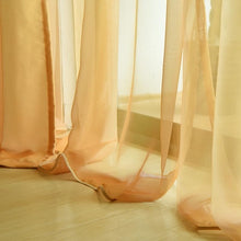 Load image into Gallery viewer, MRTREES Gradient Blackout Window Curtains for Living Room Kitchen Modern Tulle Curtains for Bedroom Window Curtain Fabric Drapes