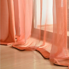 Load image into Gallery viewer, MRTREES Gradient Blackout Window Curtains for Living Room Kitchen Modern Tulle Curtains for Bedroom Window Curtain Fabric Drapes