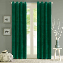 Load image into Gallery viewer, Modern Solid Velvet Blackout Curtains for Living Room Bedroom Soft Comfortable Blinds Windows Curtain Custom Size Plain Door