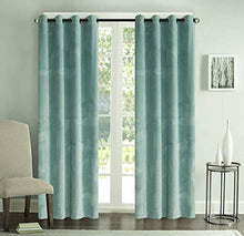 Load image into Gallery viewer, Modern Solid Velvet Blackout Curtains for Living Room Bedroom Soft Comfortable Blinds Windows Curtain Custom Size Plain Door