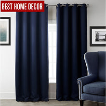 Load image into Gallery viewer, Modern Blackout Curtains For Window Treatment Blinds Finished Drapes Window Blackout Curtains For Living Room The Bedroom Blinds