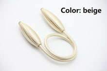Load image into Gallery viewer, Arbitrary shape strong curtains with plush alloy strap rope curtain baffle curtain rod accessories