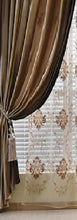 Load image into Gallery viewer, Luxury European Style Thickening Shading Pure Color Window Valance Italy Velvet Curtains for Living Room bedroom dining room 01