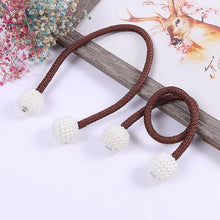 Load image into Gallery viewer, 1PC Magnetic Pearl Ball Curtain Tiebacks Tie Backs Holdbacks Buckle Clips Accessory Curtain Rods Accessoires
