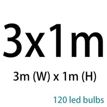 Load image into Gallery viewer, 2x2/3x3/3x6m led icicle led curtain fairy string light fairy light 300 led Christmas light for Wedding home window party decor