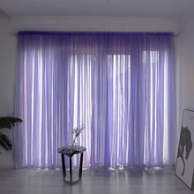 Load image into Gallery viewer, Solid Color Line Curtain Window String Curtains For Living Room Bedroom Drape Panel Sheer Tulle Modern Window Treatments