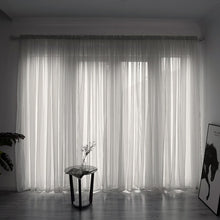 Load image into Gallery viewer, Solid Color Line Curtain Window String Curtains For Living Room Bedroom Drape Panel Sheer Tulle Modern Window Treatments